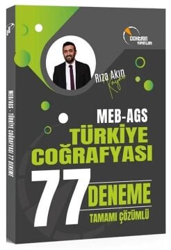 Doktrin Yayınları MEB-AGS Türkiye Coğrafyası 77 Deneme Çözümlü - Rıza Akın Kayar