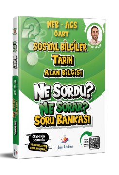 Dizgi Kitap 2026 MEB-AGS ÖABT Sosyal Bilgiler Tarih Ne Sordu Ne Sorar Soru Bankası Selami Yalçın