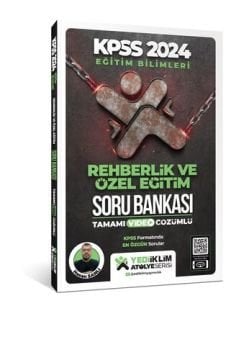 Yediiklim Yayınları 2025 Eğitim Bilimleri Atölye Serisi Rehberlik ve Özel Eğitim Tamamı Video Çözümlü Soru Bankası
