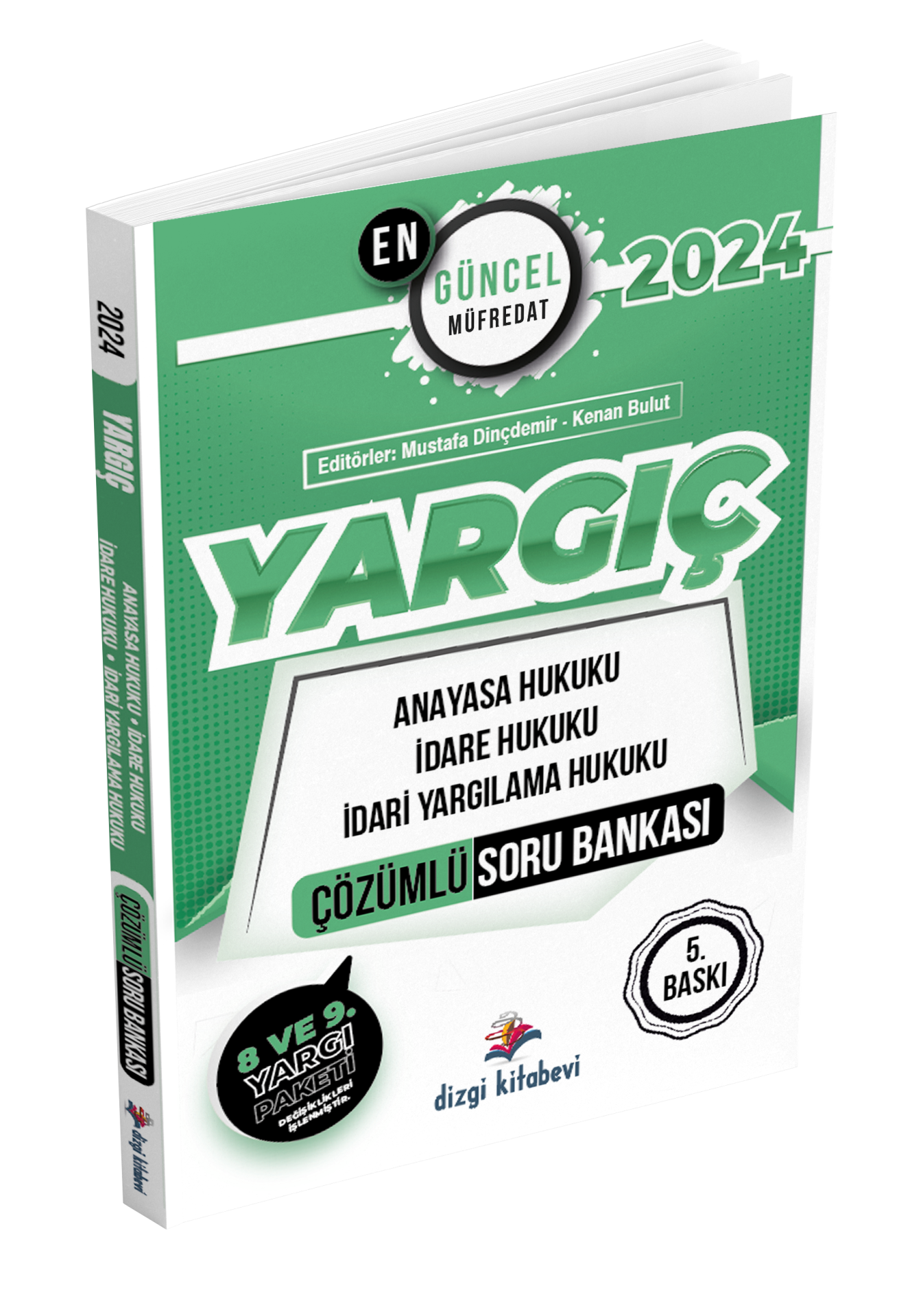 Dizgi Kitap 2024 Yargıç Anayasa Hukuku, İdare Hukuku, İdari Yargılama Hukuku Çözümlü Soru Bankası
