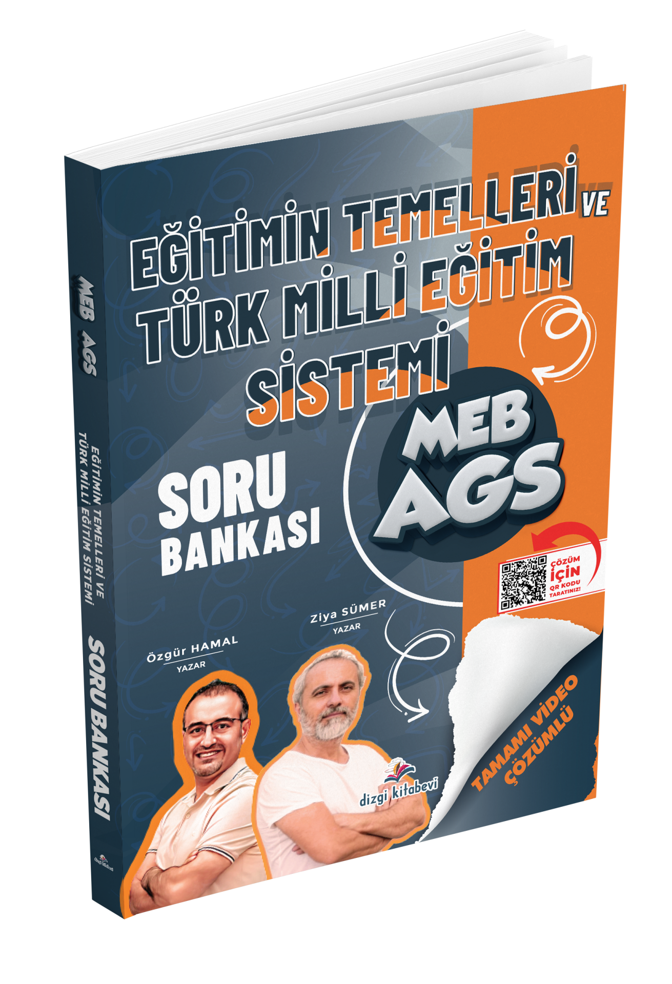 Dizgi Kitap 2026 MEB AGS Eğitimin Temelleri ve Türk Milli Eğitim Sistemi Tamamı Video Çözümlü Soru Bankası Özgür Hamal Ziya Sümer