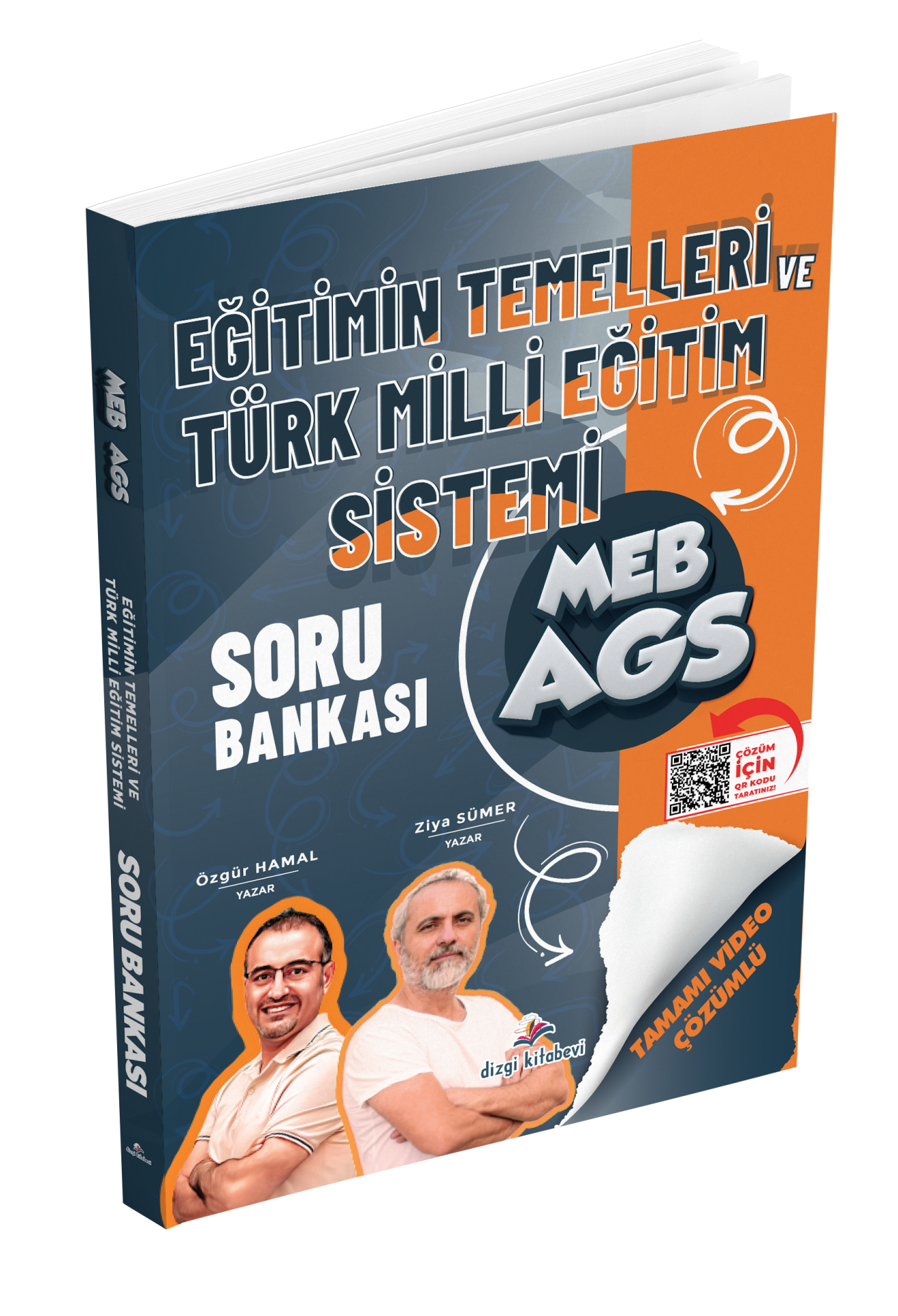 Dizgi Kitap 2026 MEB AGS Eğitimin Temelleri ve Türk Milli Eğitim Sistemi Tamamı Video Çözümlü Soru Bankası Özgür Hamal Ziya Sümer