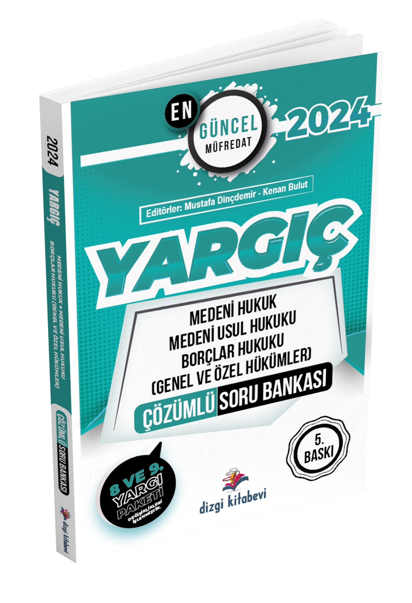 Dizgi Kitap 2024 Yargıç Medeni Hukuk, Medeni Usul Hukuku, Borçlar Hukuku (Genel Ve Özel Hükümler) Çözümlü Soru Bankası
