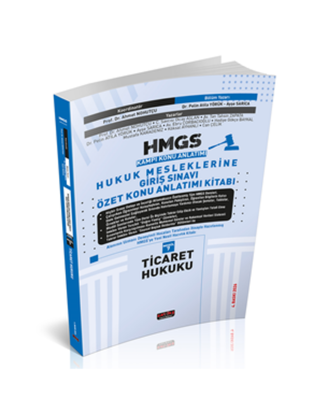 HMGS Özet Konu Anlatımı Ticaret Hukuku Savaş Yayınları