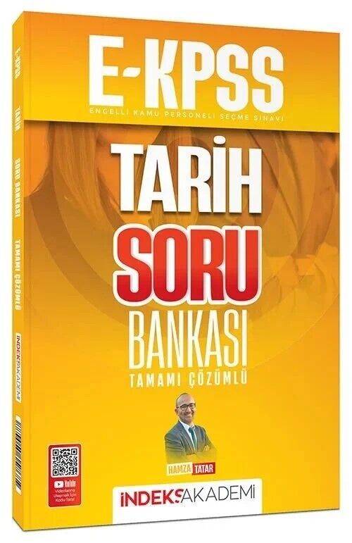 İndeks Akademi 2026 EKPSS Tarih Soru Bankası Çözümlü - Hamza Tatar İndeks Akademi Yayıncılık