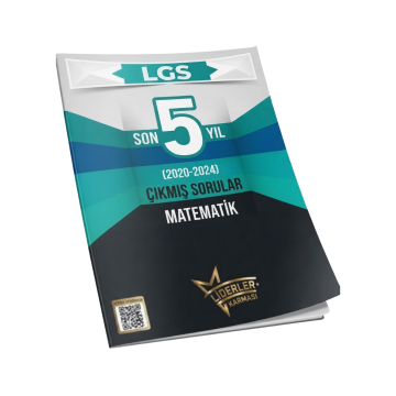 Liderler Karması 8. Sınıf LGS Matematik Son 5 Yıl Çıkmış Sorular Çözümlü