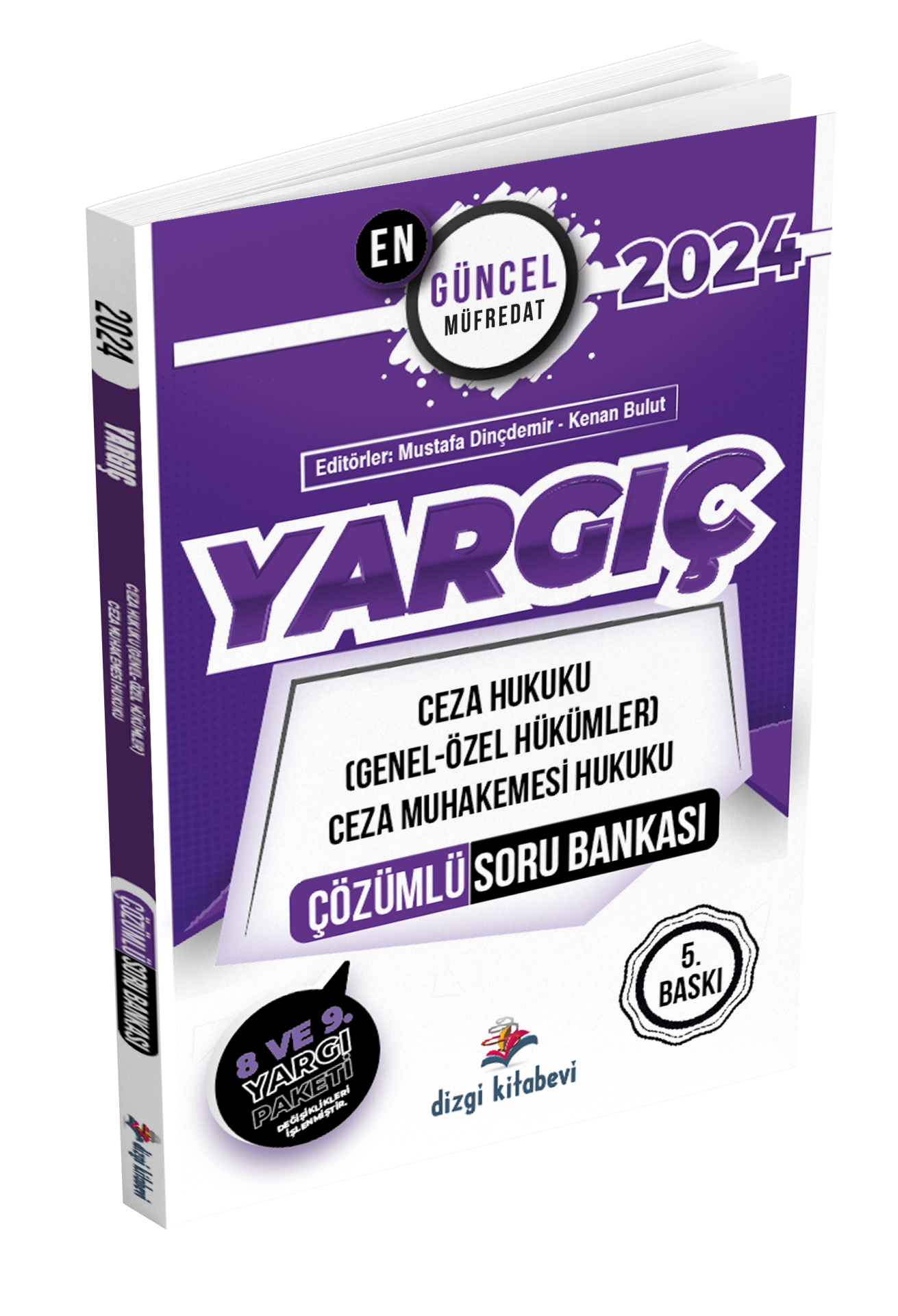 Dizgi Kitap 2024 Yargıç Ceza Hukuku (Genel- Özel Hükümler), Ceza Muhakemesi Hukuku Çözümlü Soru Bankası