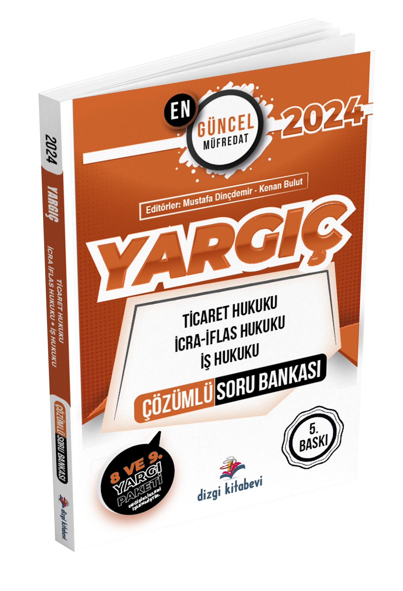 Dizgi Kitap 2024 Yargıç Ticaret Hukuku, İcra- İflas Hukuku, İş Hukuku Çözümlü Soru Bankası