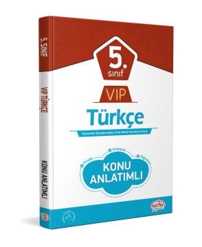 5. SINIF VIP TÜRKÇE KONU ANLATIMLI