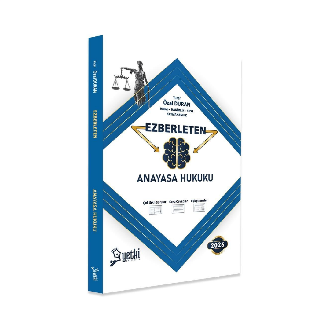 2026 Ezberleten Anayasa Hukuku Yetki Yayınları