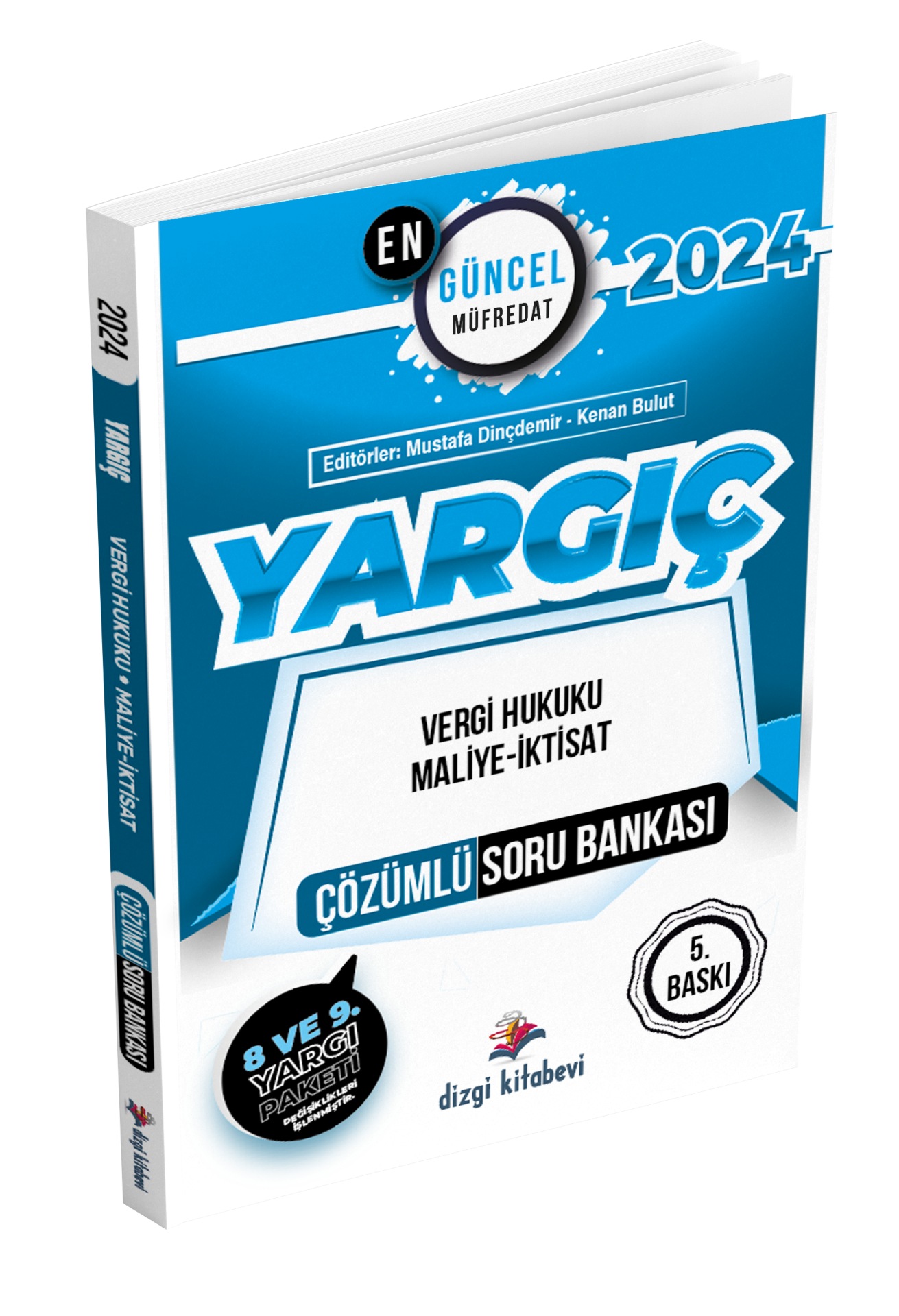 Dizgi Kitap 2024 Yargıç Vergi Hukuku, Maliye- İktisat Çözümlü Soru Bankası