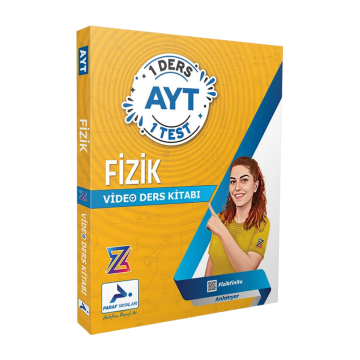 Paraf Yayınları AYT Z Takımı Fizikfinito 1 Ders 1 Test Video Ders Kitabı - Didar Baskın