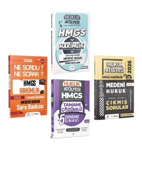 Dizgi Kitap 2026 Hukuk Atölyesi HMGS Sınavı Çıkmış Soru Örnekli Medeni Hukuk Ders Notları & Soru Bankası & Medeni Hukuk Çıkmış Sorular & Deneme Seti