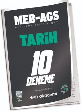 EVP Akademi MEB-AGS Tarih 10 Deneme Çözümlü EVP Akademi