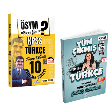 Dizgi Kitap 2026 KPSS Türkçe Tamamı PDF Çözümlü 10 Deneme ve Türkçe Tüm Sınavlar Tamamı Video Çözümlü Çıkmış Sorular Seti