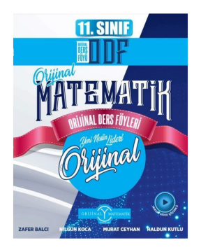 Orijinal Yayınları 11. Sınıf Matematik ODF Orijinal Ders Föyleri