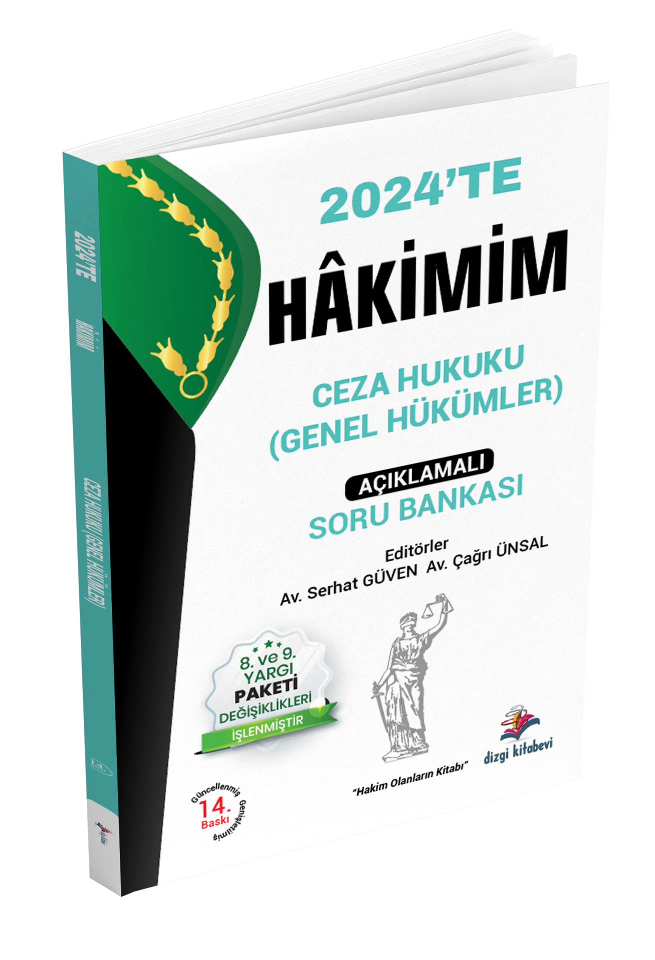 Dizgi Kitap Hakimim Ceza Hukuku (Genel Hükümler) Açıklamalı Soru Bankası 2024