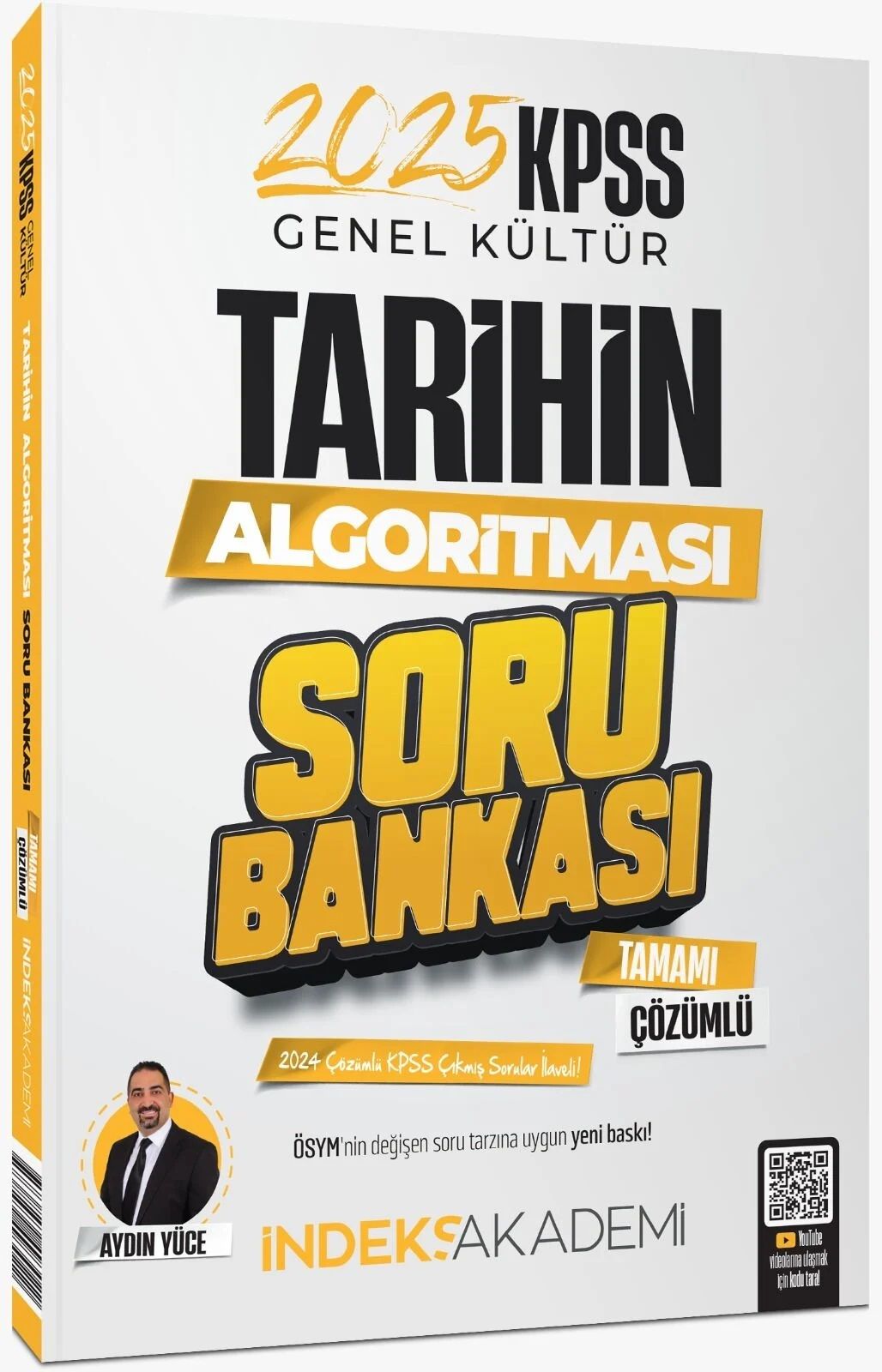 İndeks Akademi 2025 KPSS Tarihin Algoritması Soru Bankası Çözümlü - Aydın  Yüce İndeks Akademi Yayıncılık