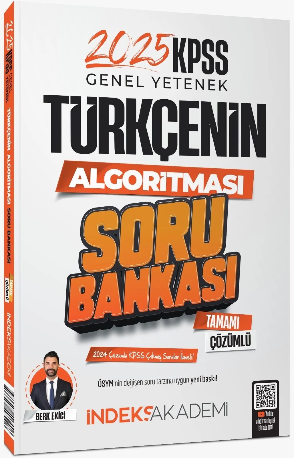 İndeks Akademi 2025 KPSS Türkçenin Algoritması Soru Bankası Çözümlü -  Berk Ekici İndeks Akademi Yayıncılık