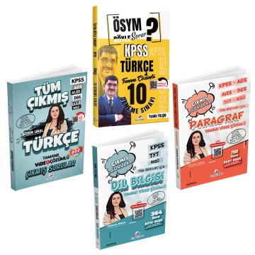 Dizgi Kitap 2026 KPSS Türkçe 10 Deneme & Türkçe Tüm Sınavlar Çıkmış Sorular & Tüm Adaylar Paragraf Çıkmış Sorular & Tüm Adaylar Dil Bilgisi Çıkmış Sorular Seti