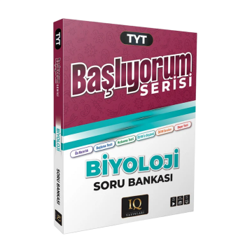 IQ Yayınları TYT Biyoloji Başlıyorum Serisi Soru Bankası