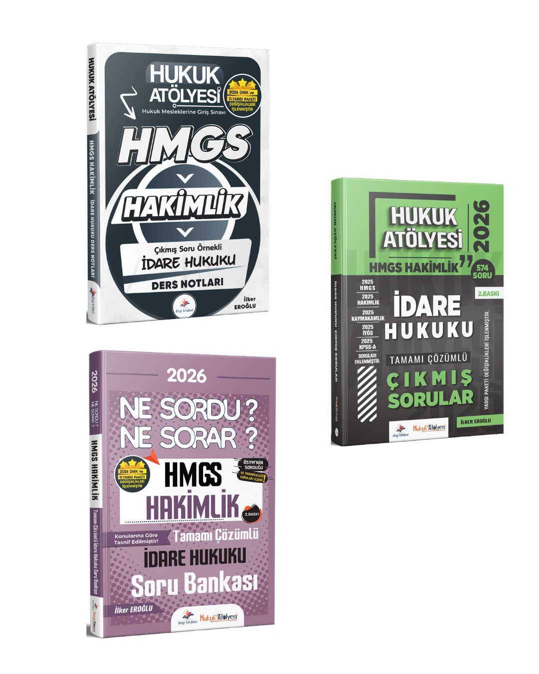 Dizgi Kitap 2026 Hukuk Atölyesi HMGS Sınavı Çıkmış Soru Örnekli İdare Hukuku Ders Notları & Soru Bankası & İdare Hukuku Çıkmış Sorular Seti