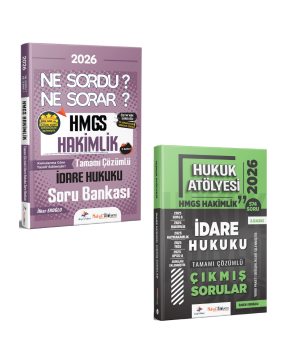 Dizgi Kitap 2026 Hukuk Atölyesi HMGS İdare Hukuku Soru Bankası ve İdare Hukuku Çıkmış Sorular Seti