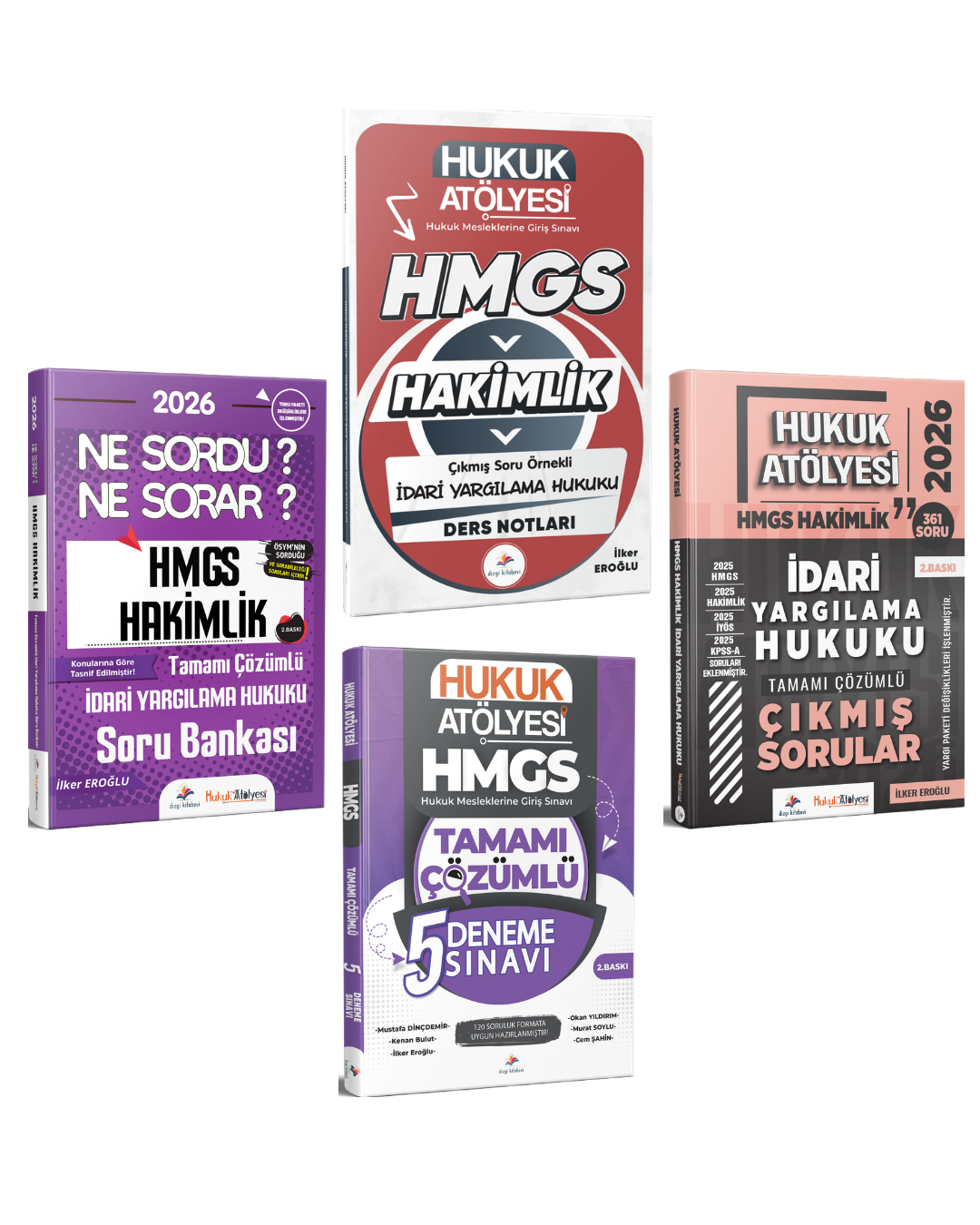 Dizgi Kitap 2026 Hukuk Atölyesi HMGS Sınavı Çıkmış Soru Örnekli İdari Yargılama Hukuku Ders Notları & Soru Bankası & İdari Yargılama Hukuku Çıkmış Sorular & Deneme Seti