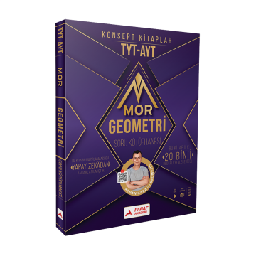 Paraf Akademi Yayınları TYT-AYT Mor Geometri Soru Bankası - Kenan Kara