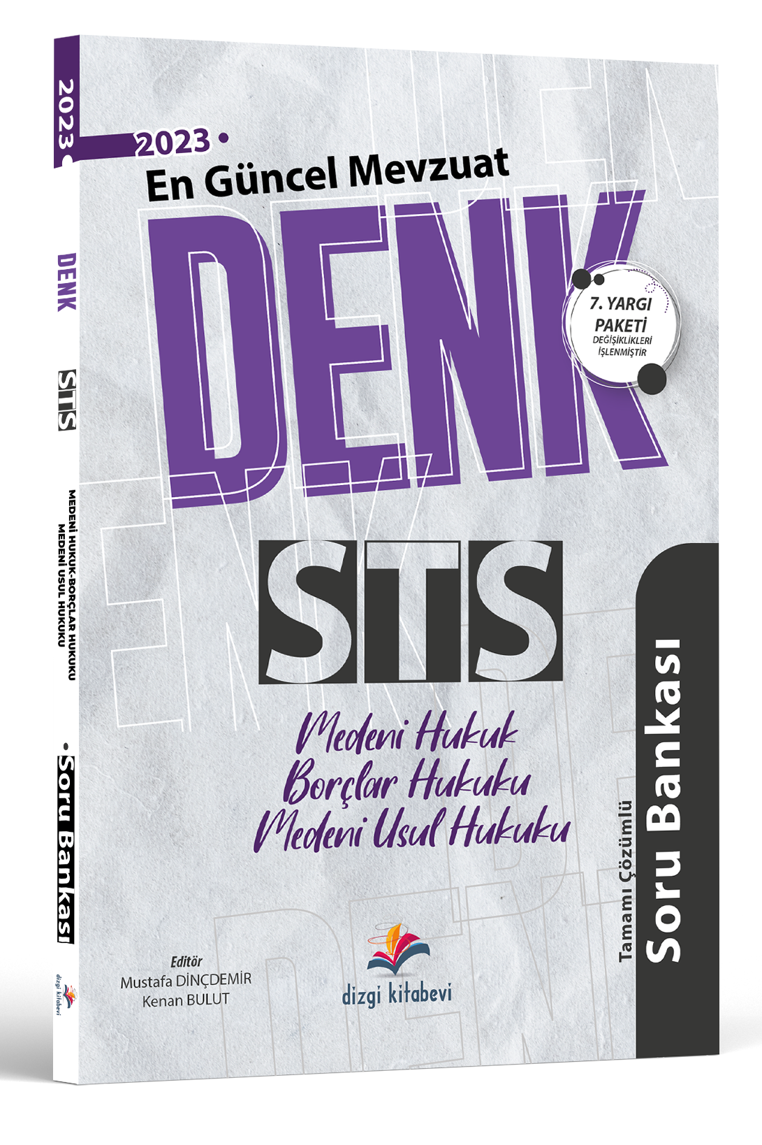 Dizgi Kitap Denk STS Medeni Hukuk, Borçlar Hukuku, Medeni Usul Hukuku Tamamı Çözümlü Soru Bankası 2023