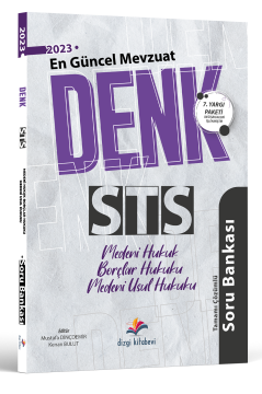 Dizgi Kitap Denk STS Medeni Hukuk, Borçlar Hukuku, Medeni Usul Hukuku Tamamı Çözümlü Soru Bankası 2023