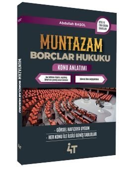 4T Yayınları Muntazam Borçlar Hukuku Konu Anlatımı