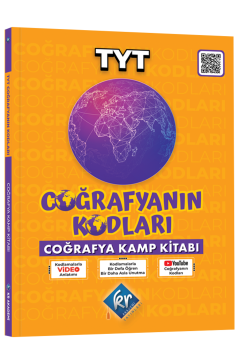 Coğrafyanın Kodları TYT Coğrafya Kamp Kitabı KR Akademi Yayınları