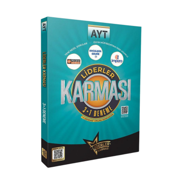 Liderler Karması AYT 3+1 Deneme Seti Çözümlü