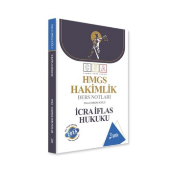 2026 ÇSA İcra İflas Hukuku Hakimlik ve Hmgs Ders Notları Yetki Yayınları
