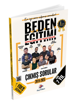Dizgi Kitap 2026 MEB-AGS ÖABT Beden Eğitimi Altın Gol Konularına Göre Tasnif Edilmiş Son 7 Yıl Video Çözümlü Çıkmış Sorular