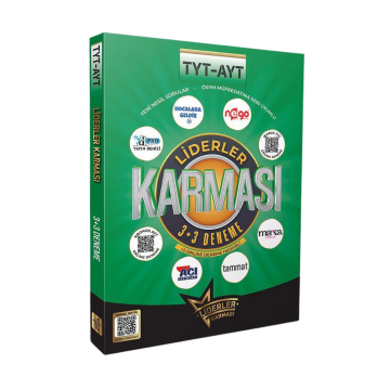 Liderler Karması TYT AYT 3+3 Deneme Seti Çözümlü