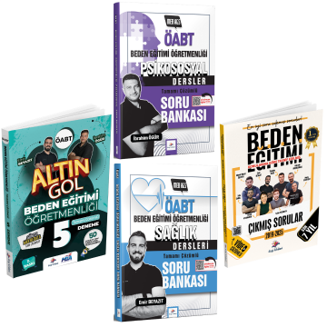 Dizgi Kitap 2026 Meb Ags ÖABT Beden Eğitimi Psikososyal ve Sağlık Dersleri Soru Bankası & ÖABT Beden Eğitimi 7 Yıl Çıkmış Sorular & ÖABT Beden Eğitimi Öğretmenliği 5 Deneme Seti