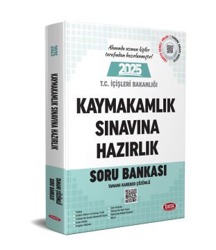 Kaymakamlık Sınavına Hazırlık Tamamı Karekod Çözümlü Soru Bankası Data Yayınları