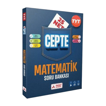 Paraf Akademi Yayınları TYT Matematik 25 Net Cepte Soru Bankası