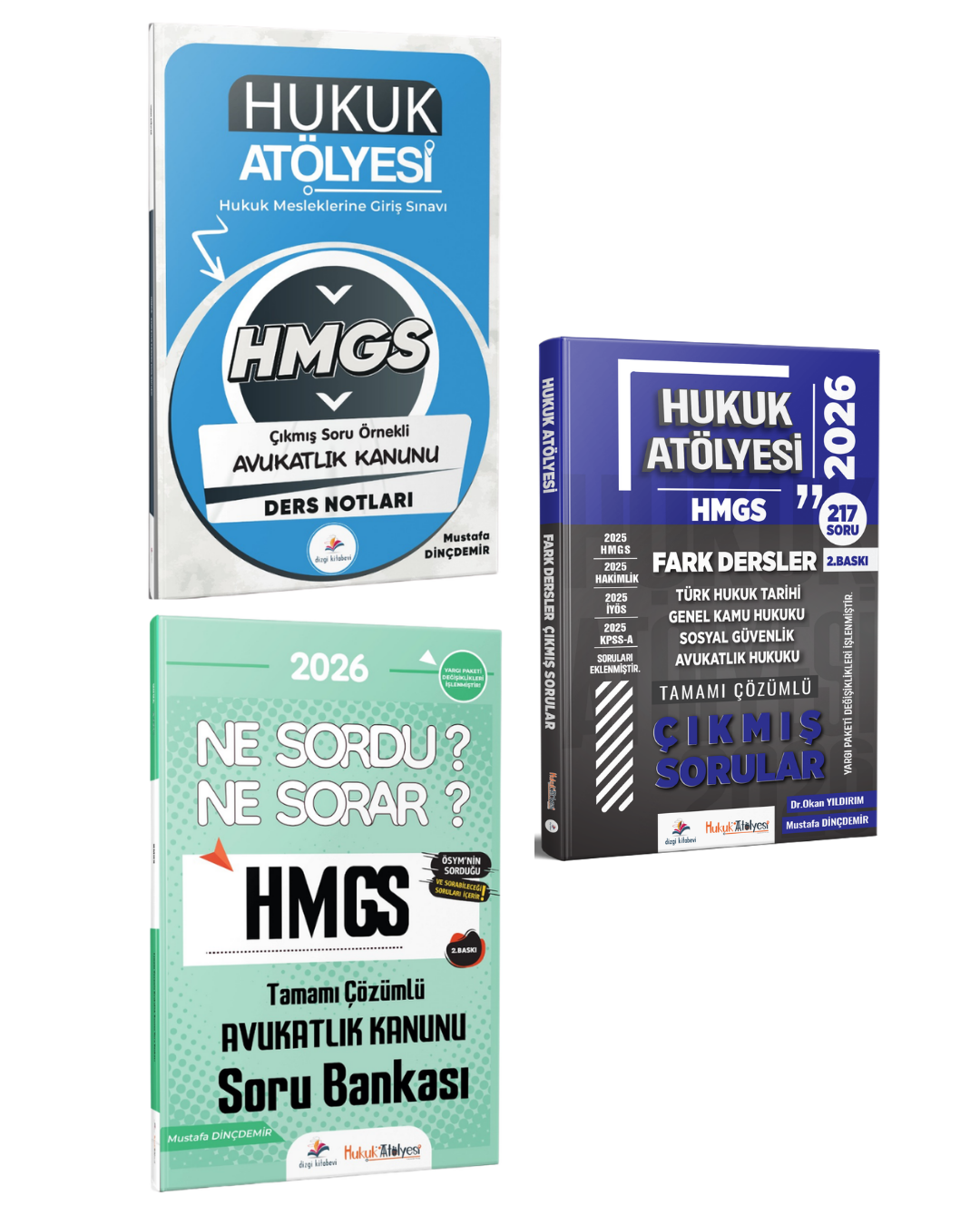 Dizgi Kitap 2026 Hukuk Atölyesi HMGS Sınavı Çıkmış Soru Örnekli Avukatllık Kanunu Ders Notları & Soru Bankası & Fark Dersler Çıkmış Sorular Seti