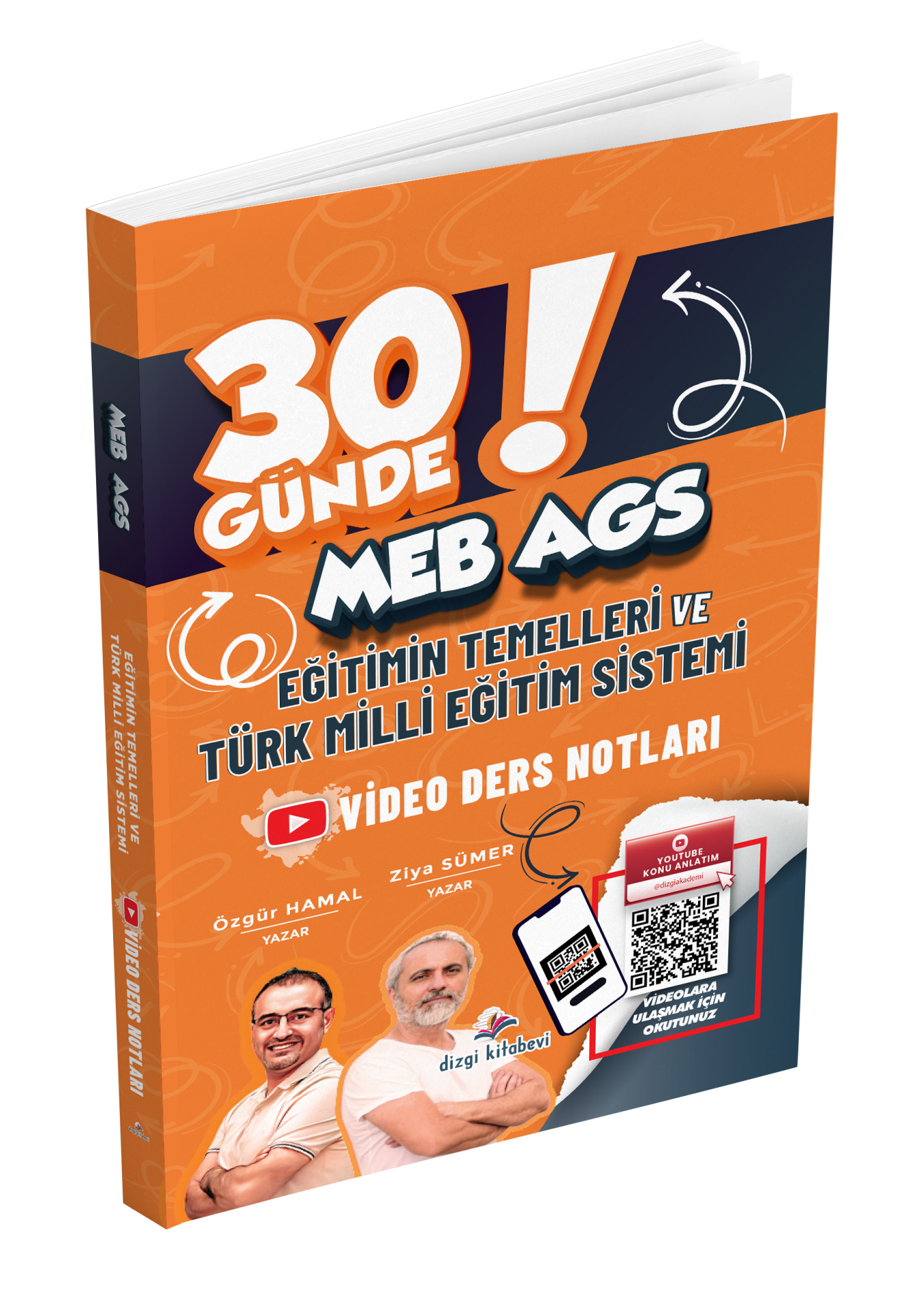 Dizgi Kitap 2026 MEB AGS 30 Günde Eğitimin Temelleri ve Türk Milli Eğitim Sistemi Video Ders Notları Ziya Sümer Özgür Hamal