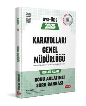 Data Yayınları Karayolları Genel Müdürlüğü Görevde Yükselme Ve Unvan Değişikliği Sınavı Ortak Alan Konu Anlatımlı Soru Bankası