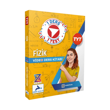 Paraf Yayınları TYT Z Takımı Fizikfinito 1 Ders 1 Test Video Ders Kitabı - Didar Baskın