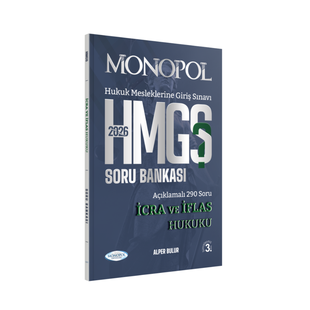 2026 HMGS İcra ve İflas Hukuku Soru Bankası 3. Baskı Monopol Yayınları