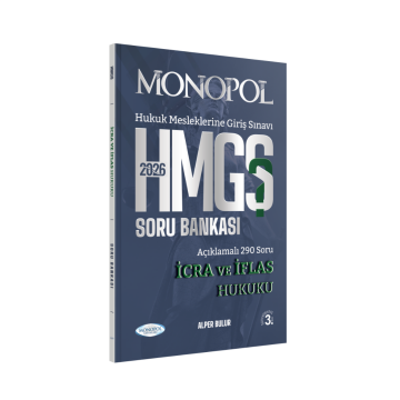 2026 HMGS İcra ve İflas Hukuku Soru Bankası 3. Baskı Monopol Yayınları