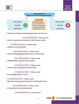 Gamze Hoca Türkçenin Matematiği Tüm Sınavlar İçin 21 Günde Dil Bilgisi Video Ders Kitabı KR Akademi Yayınları