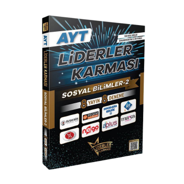 Liderler Karması AYT Sosyal Bilimler-2 8 Yayın 8 Deneme Çözümlü