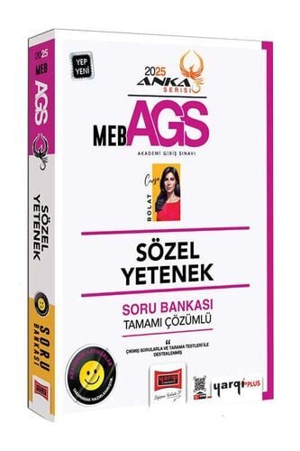 MEB-AGS Anka Serisi Sözel Yetenek Tamamı Çözümlü Soru Bankası Yargı Yayınları