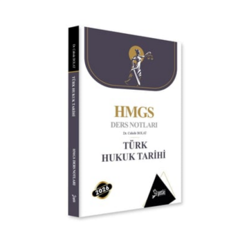 Yetki Yayınları Türk Hukuk Tarihi Hmgs Ders Notları